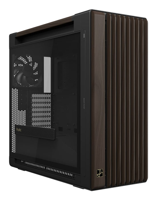 ASUS ProArt PA602 Wood Edition Modern Black - Midi Tower, черен, дървен