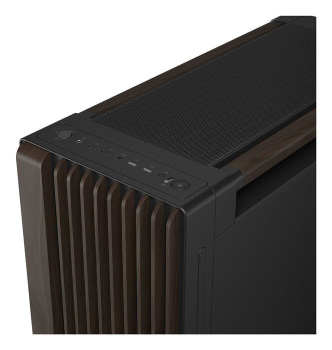 ASUS ProArt PA602 Wood Edition Modern Black - Midi Tower, черен, дървен