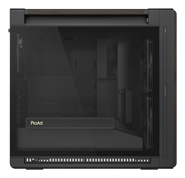 ASUS ProArt PA602 Wood Edition Modern Black - Midi Tower, черен, дървен