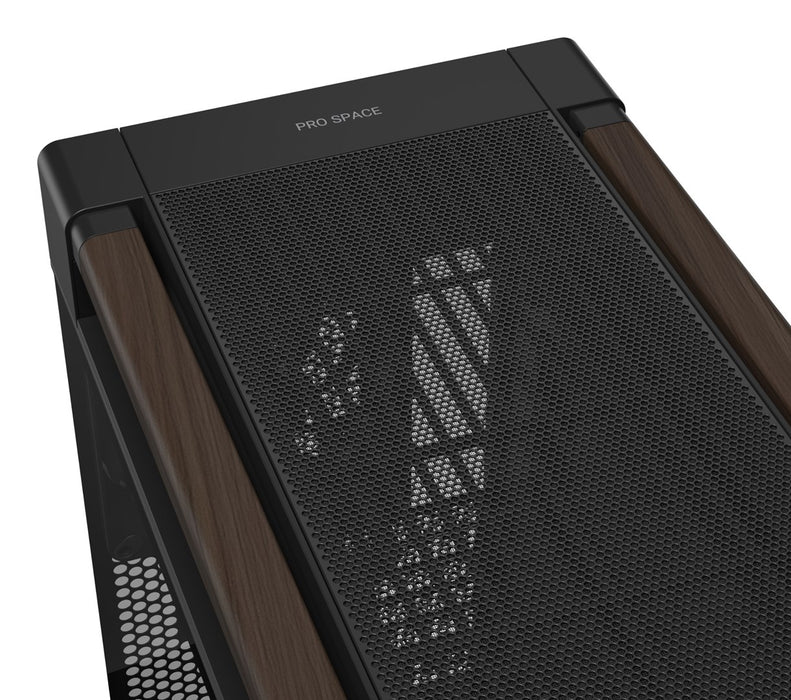 ASUS ProArt PA602 Wood Edition Modern Black - Midi Tower, черен, дървен