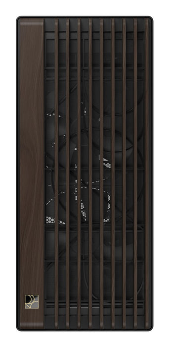 ASUS ProArt PA602 Wood Edition Modern Black - Midi Tower с метален панел Черен, Дървен