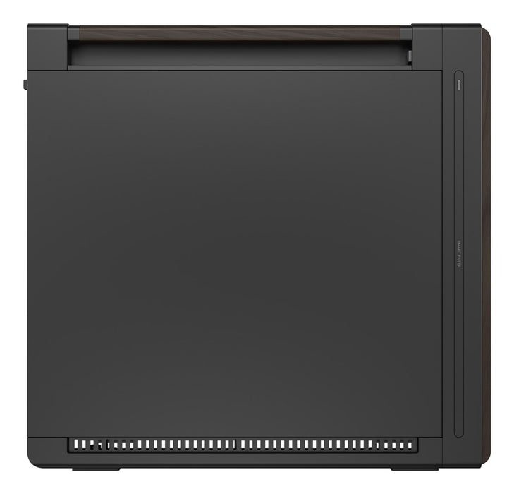 ASUS ProArt PA602 Wood Edition Modern Black - Midi Tower с метален панел Черен, Дървен