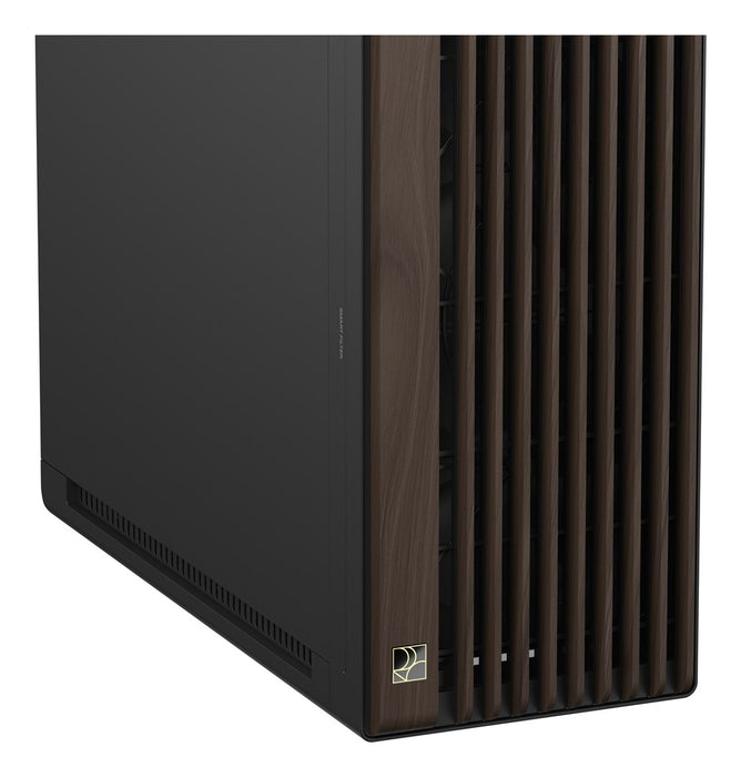 ASUS ProArt PA602 Wood Edition Modern Black - Midi Tower с метален панел Черен, Дървен