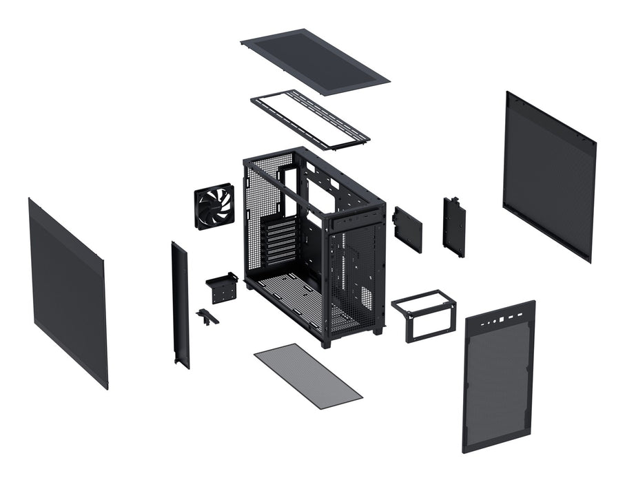 ASUS Prime AP303 Mesh Midi Tower Черен