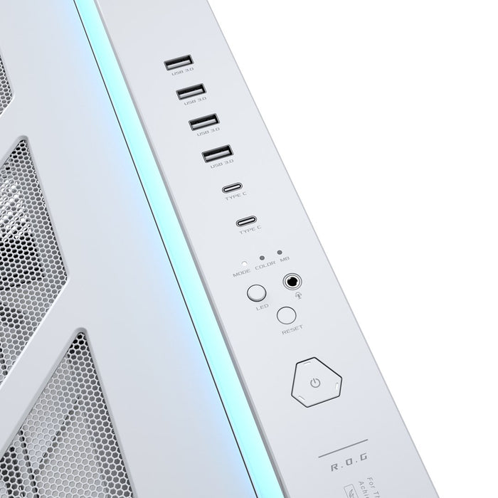 Кутия ASUS ROG CRONOX ARGB E-ATX Mid-Tower - White