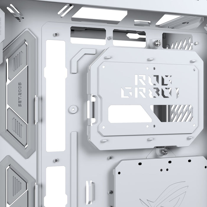 Кутия ASUS ROG CRONOX ARGB E-ATX Mid-Tower - White