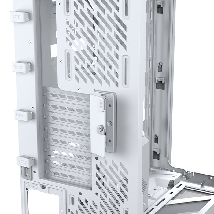 Кутия ASUS ROG CRONOX ARGB E-ATX Mid-Tower - White