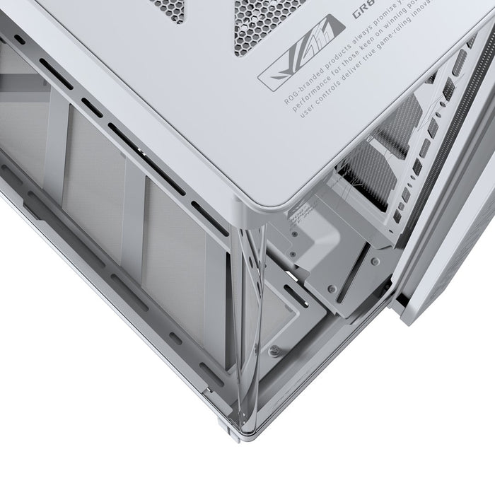 Кутия ASUS ROG CRONOX ARGB E-ATX Mid-Tower - White