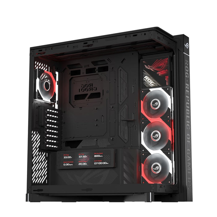 Кутия ASUS ROG CRONOX ARGB E-ATX Mid-Tower - Black