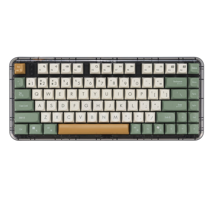 Безжична клавиатура ASUS KD201 Jelly75, млечнобяла