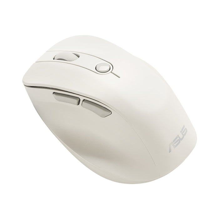 Универсална мишка ASUS MD105 /MK-WH, за дясна ръка, RF безжична + Bluetooth, 2400 DPI
