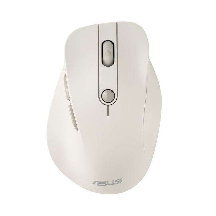 Универсална мишка ASUS MD105 /MK-WH, за дясна ръка, RF безжична + Bluetooth, 2400 DPI