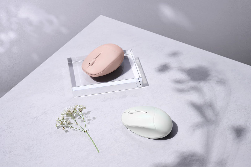Мишка ASUS Fragrance MD101, домашна, за двете ръце, RF, безжична + Bluetooth, оптична, 2400 DPI