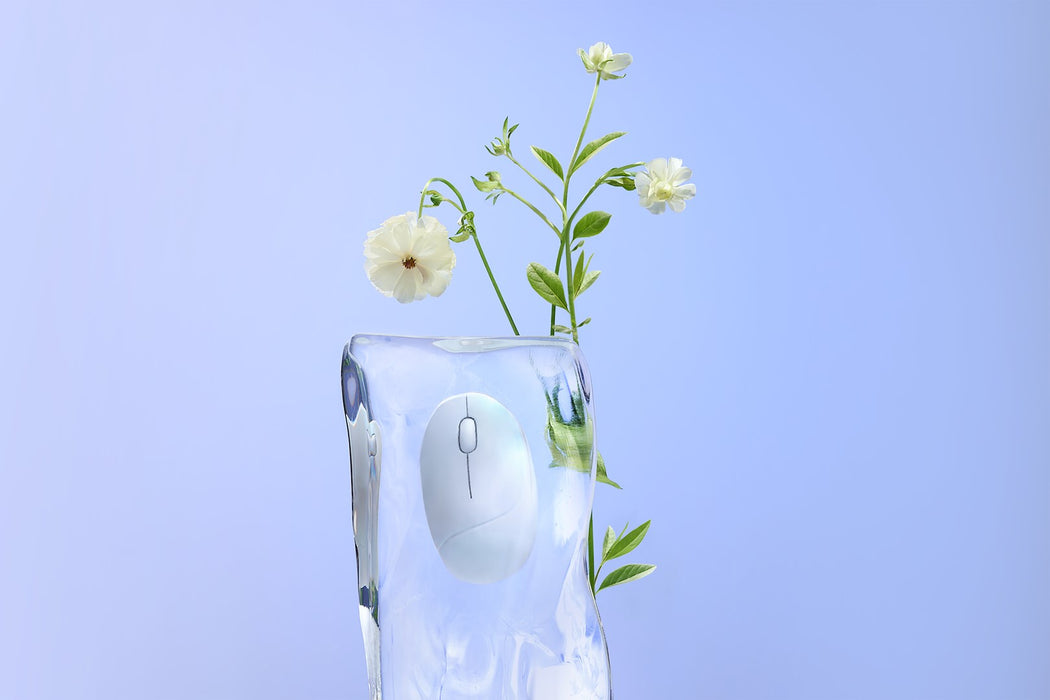 Мишка ASUS Fragrance MD101, домашна, за двете ръце, RF, безжична + Bluetooth, оптична, 2400 DPI
