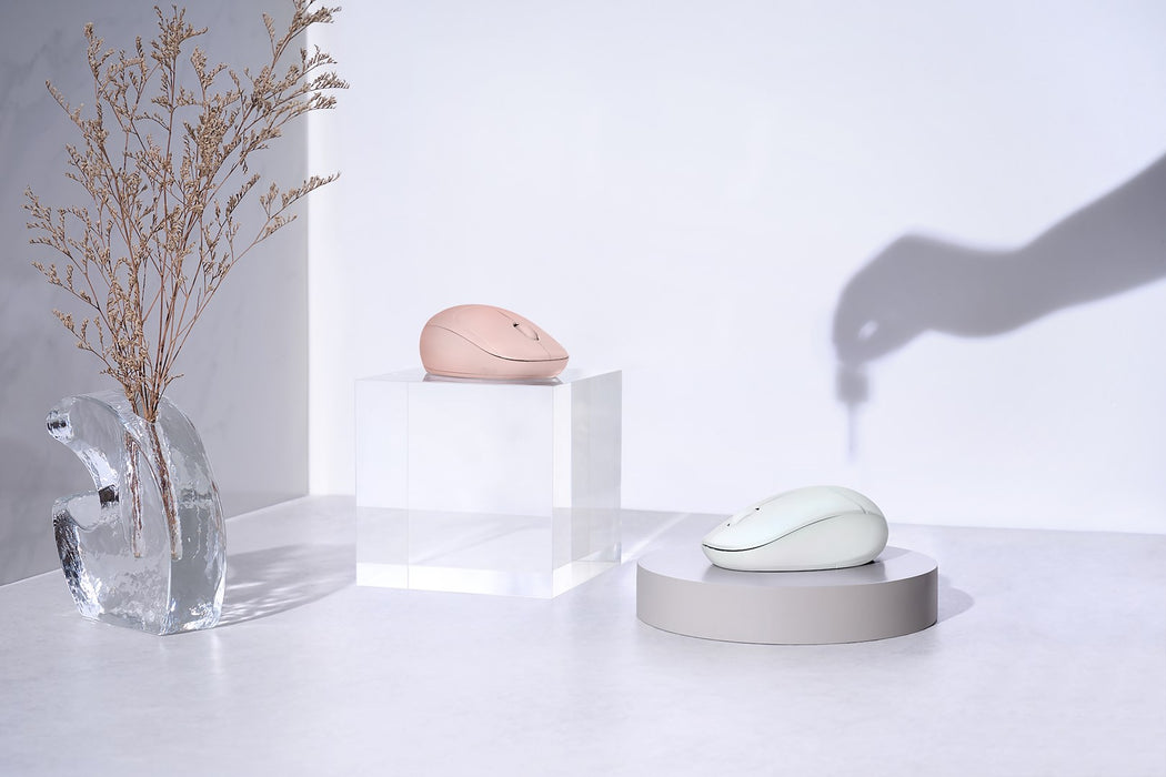 Мишка ASUS Fragrance MD101, домашна, за двете ръце, RF, безжична + Bluetooth, оптична, 2400 DPI