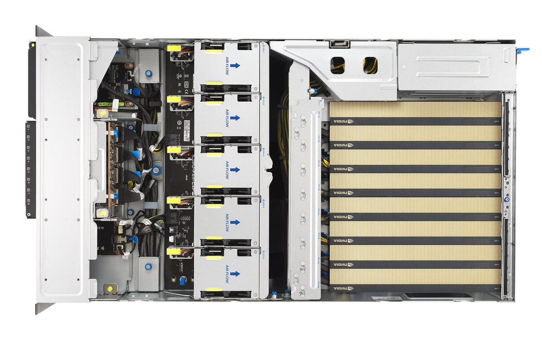 ASUS ESC8000A-E13P LGA 6096 шкаф (4U) сребрист, черен