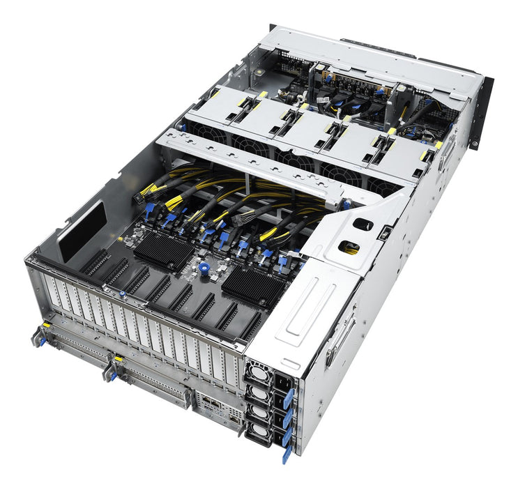 ASUS ESC8000A-E13P LGA 6096 шкаф (4U) сребрист, черен