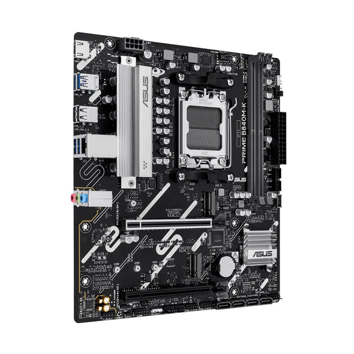 Дънна платка ASUS PRIME B840M-K, AMD B840, сокет AM5, микро ATX