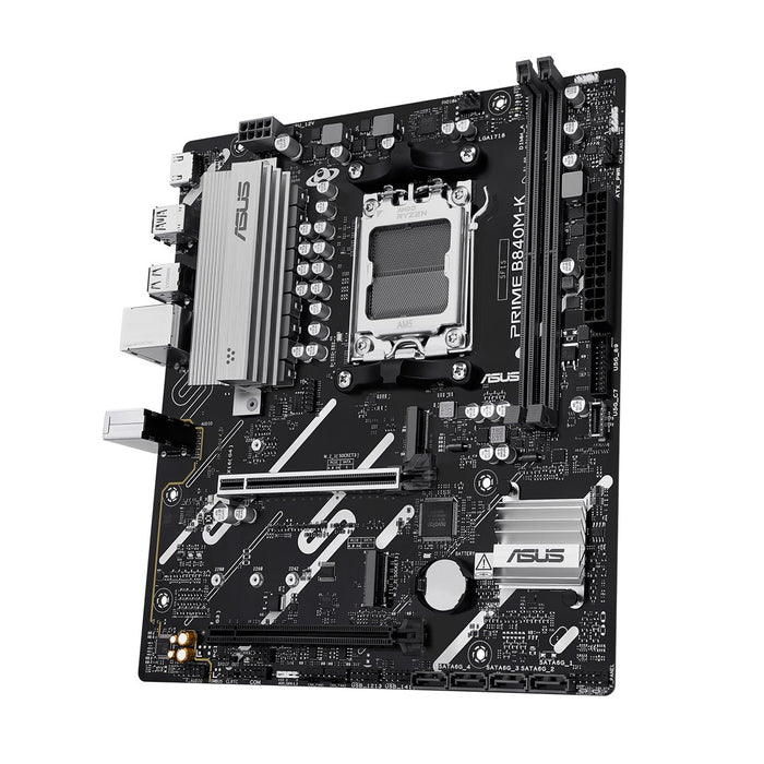 Дънна платка ASUS PRIME B840M-K, AMD B840, сокет AM5, микро ATX