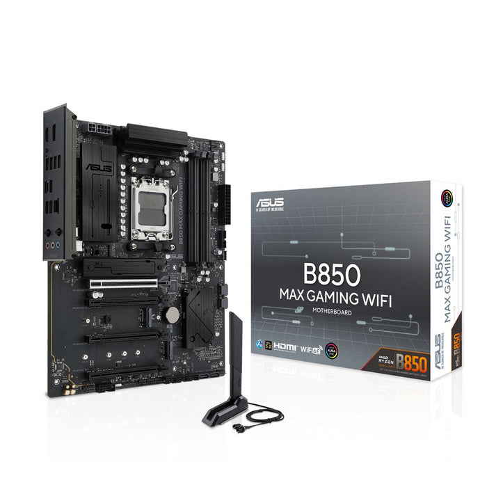 Дънна платка ASUS B850 MAX GAMING WIFI, AMD B850, цокъл AM5, ATX