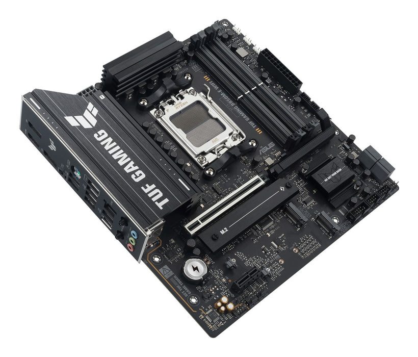 Дънна платка ASUS TUF GAMING B850M-E WIFI, AMD B850, сокет AM5, микро ATX
