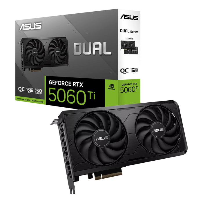 ASUS Dual GeForce RTX 5060 Ti EVO OC Edition NVIDIA 16 GB GDDR7 - ГРУПА