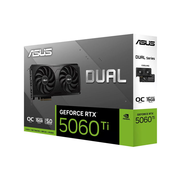 ASUS Dual GeForce RTX 5060 Ti EVO OC Edition NVIDIA 16 GB GDDR7 - ГРУПА
