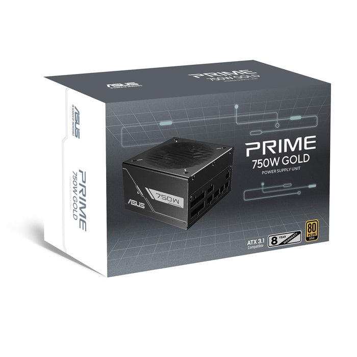 Захранващ блок ASUS Prime-750G 750 W 20+4-пинов ATX ATX Черен