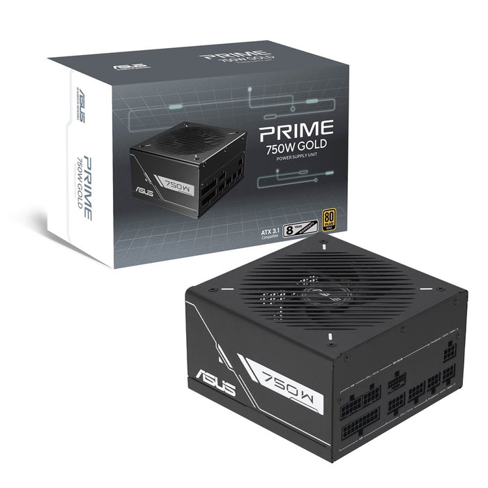 Захранващ блок ASUS Prime-750G 750 W 20+4-пинов ATX ATX Черен