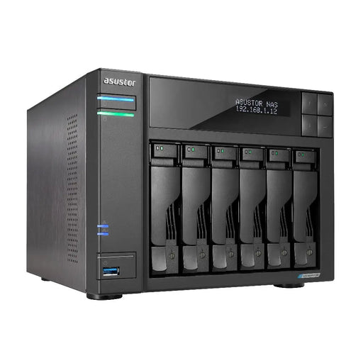 Asustor LOCKERSTOR 6 NAS настолен компютър Intel® Celeron®