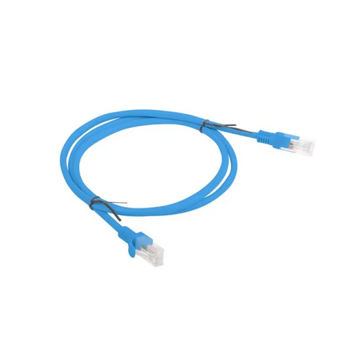 ATCHCORD KAT.6 UTP 1M NIEBIESKI FLUKE PASSED LANBERG 10-PACK
