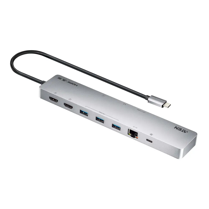 ATEN Докинг 11-in-1 USB-C Multiport Dock + Power