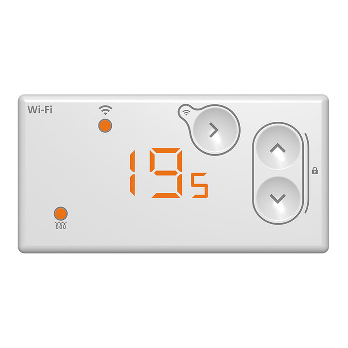 КОНВЕКТОР ATLANTIC F120 DESIGN 2500W Wi-Fi БЯЛ, WI-FI