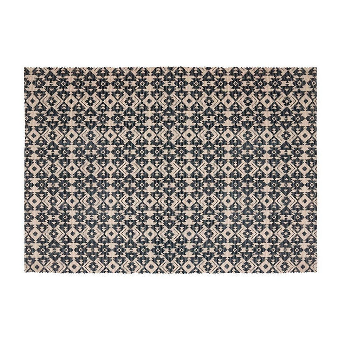 Килим Atmosphera Черен Бежов Памук Многоцветен 60 x 90 cm