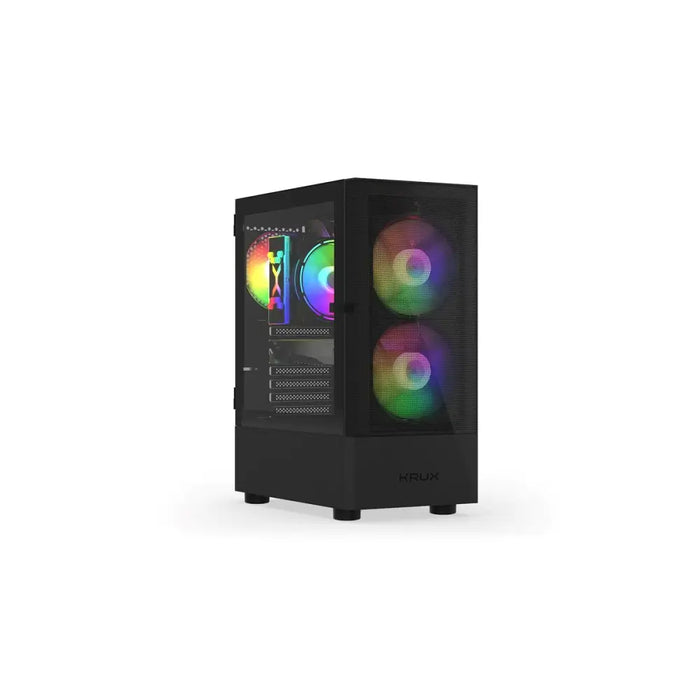 ATX/mATX полу-висока кутия Krux VACO KRX0132 Черен