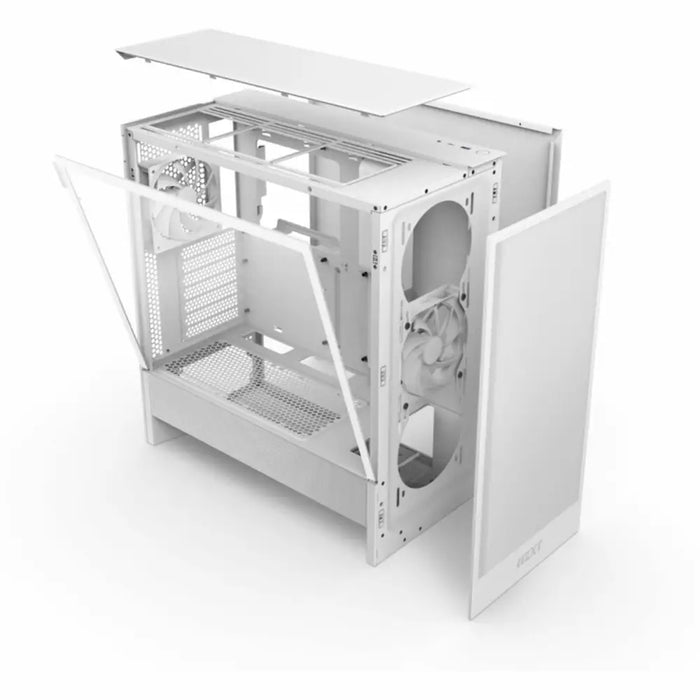 ATX полу-висока кутия NZXT H5 FLOW Бял