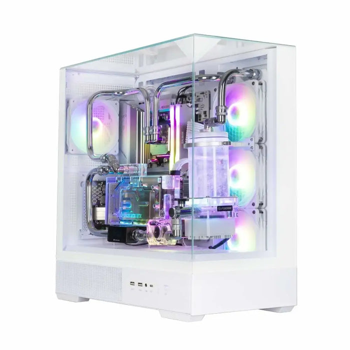 ATX полу-висока кутия Zalman P40 Prism Plus Бял