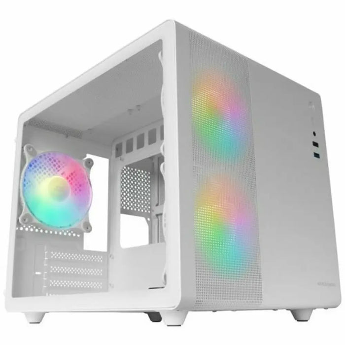 ATX полу-висока кутия Mars Gaming MC400W Бял Черен