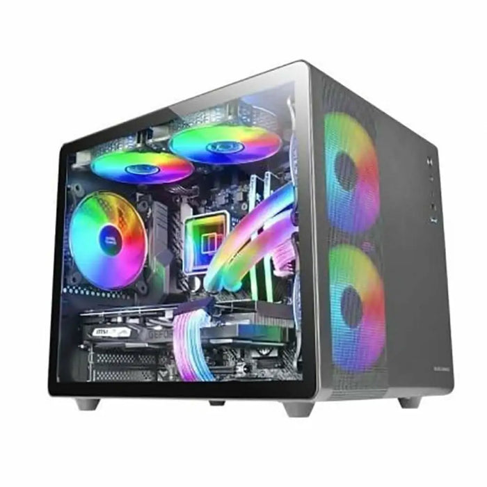 ATX полу-висока кутия Mars Gaming MC400 Бял Черен