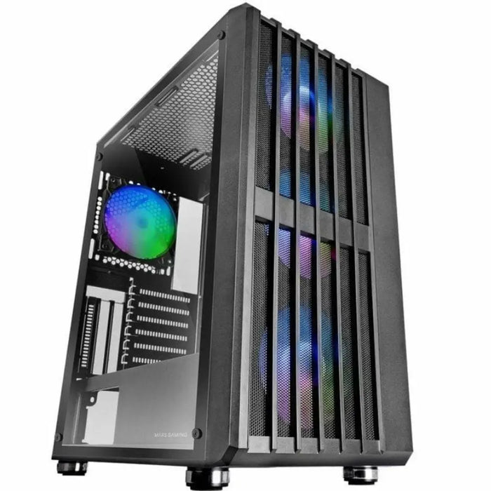 ATX полу-висока кутия Mars Gaming MCVAULT Черен