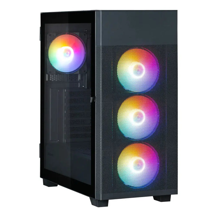 ATX полу-висока кутия Zalman S5 NEO BLACK Черен