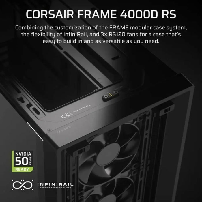 ATX полу-висока кутия Corsair Черен