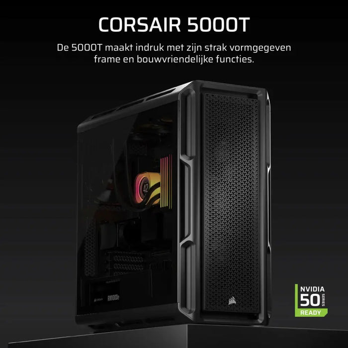 ATX полу-висока кутия Corsair Черен