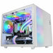 ATX полу-висока кутия Mars Gaming MC400W Бял Черен