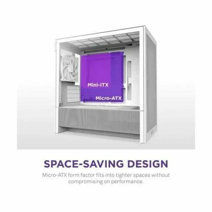 ATX полу-висока кутия NZXT NZXT Бял