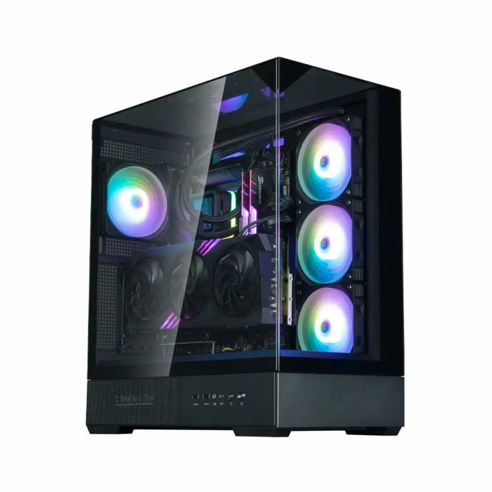 ATX полу-висока кутия Zalman P40 Prism Plus Черен