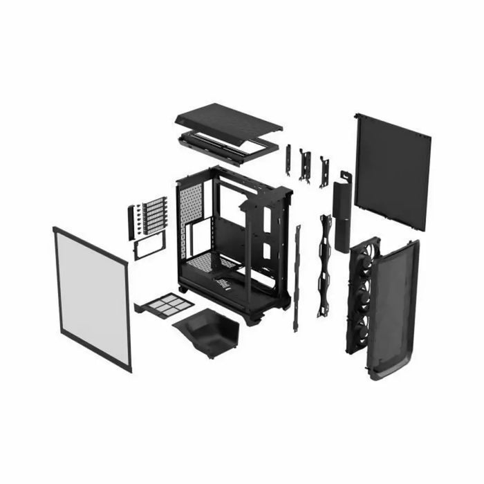 ATX полу-висока кутия Fractal Design FD-C-MES3A-02 Черен