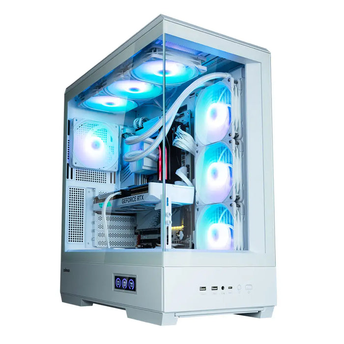 ATX полу-висока кутия Zalman P50 DS Бял