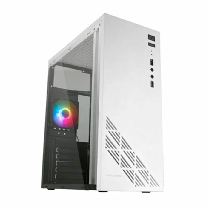 ATX полу-висока кутия Mars Gaming MC100W Бял ATX LED RGB