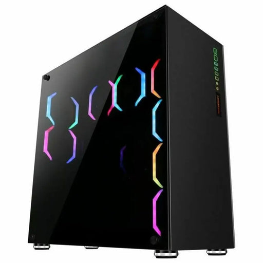ATX полу-висока кутия ABKONCORE R780 Черен